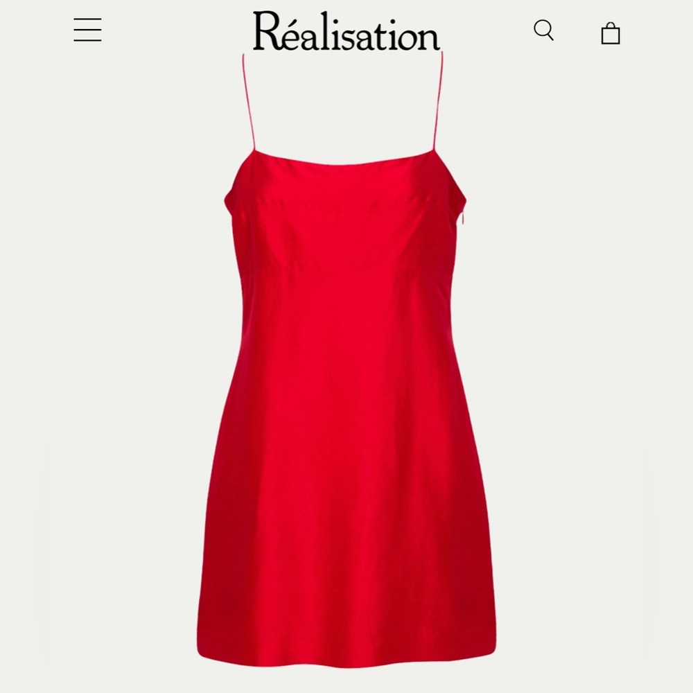 Realisation Par Uta Dress in Réal Red NWOT